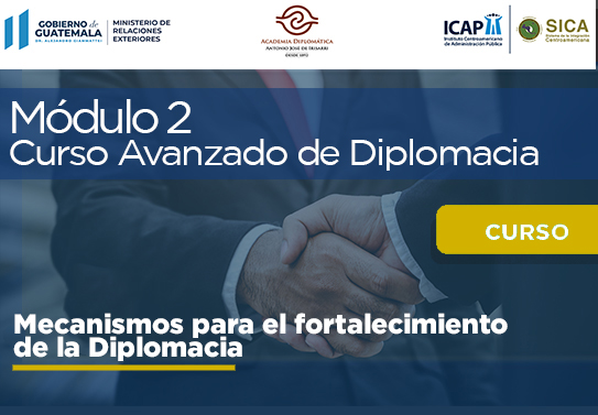 Módulo 2 - Bilaterales - Diplomacia Avanzada | Tema "Mecanismos para el fortalecimiento de la Diplomacia"