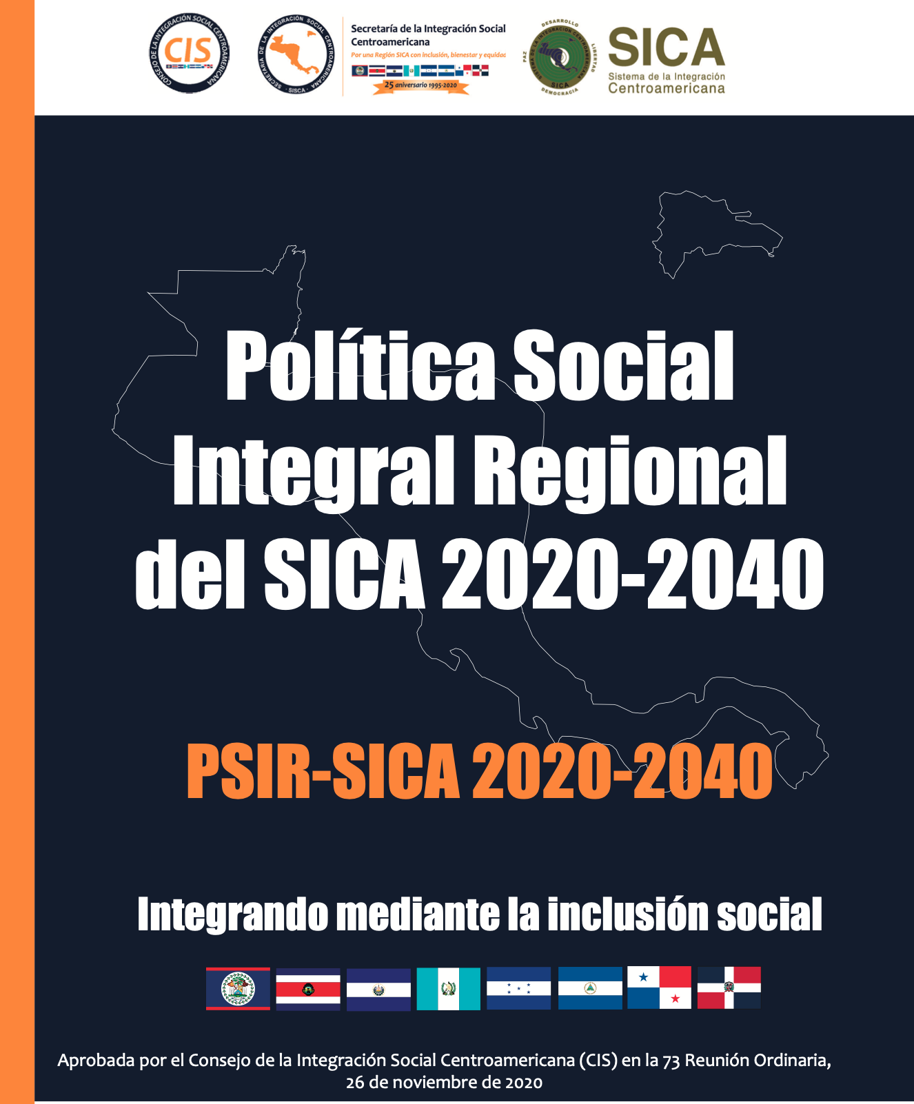 PORTADA Política Social Integral Regional del SICA 2020-2040