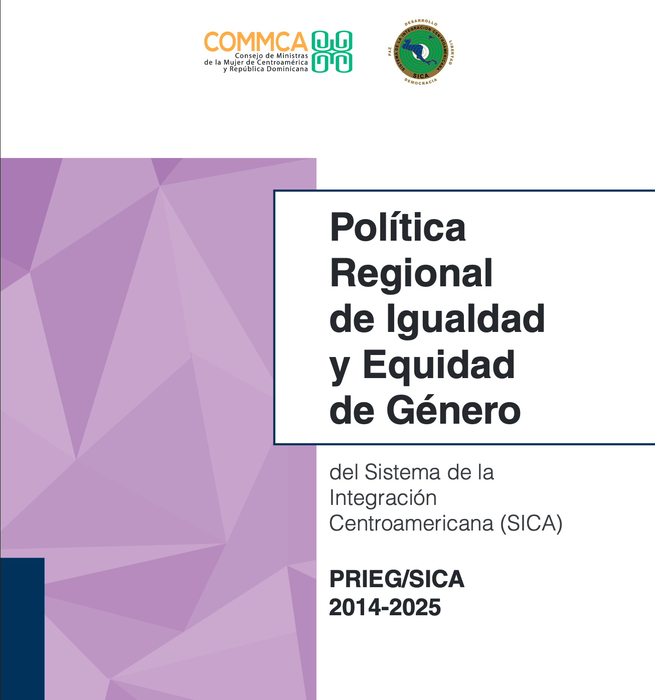 PORTADA POLITICA REGIONAL DE IGUALDAD SICA